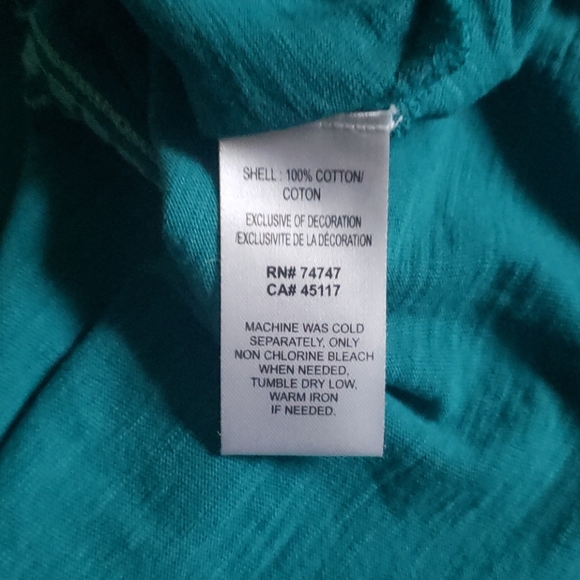 Natural Reflections Tee with Embroidery - Picture 7 of 7